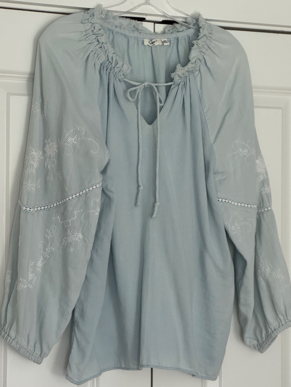 Dylan Chambray Top - Small
